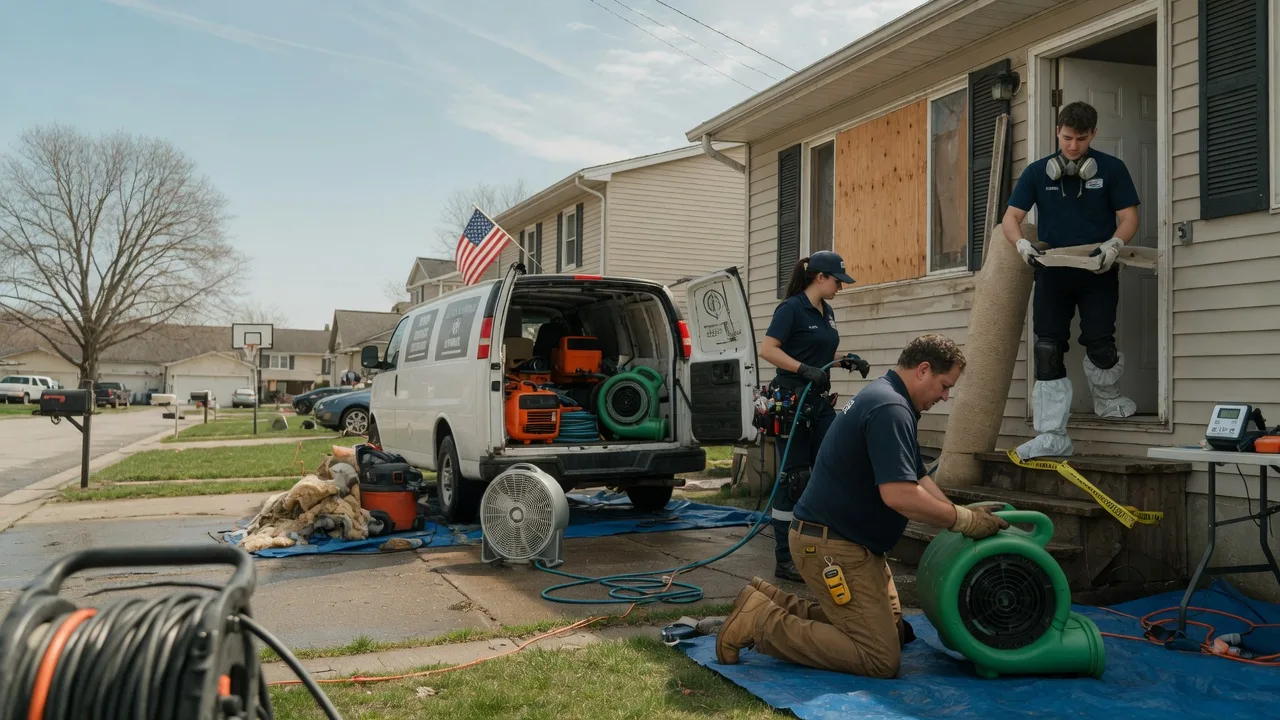 Water Damage Restoration in Turkey, NC near me